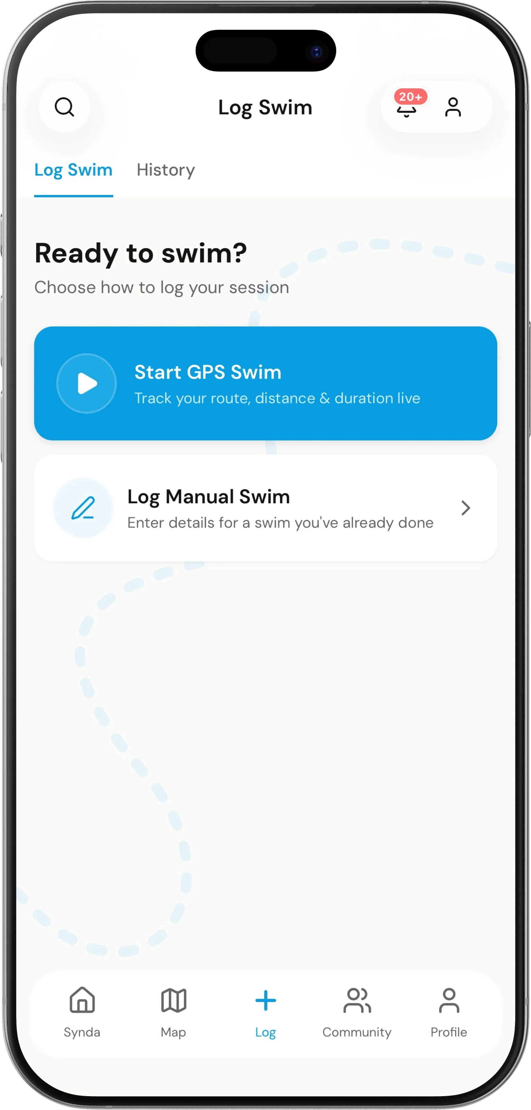 Synda Log Swim